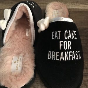 Kate Spade sz 7 slippers! NWT original box.